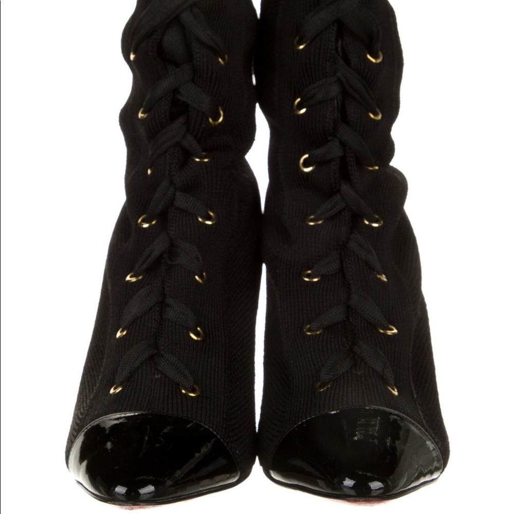 Christian Louboutin Toot Mignonne 100 Laceup boots